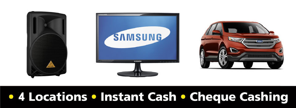 65locations, instant cash, cheque cashing - game console, TV, car